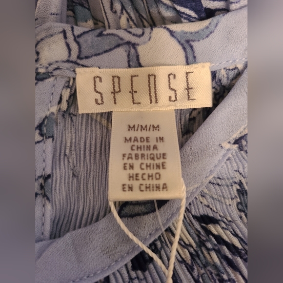NWT Spense size M blue top - Picture 10 of 11
